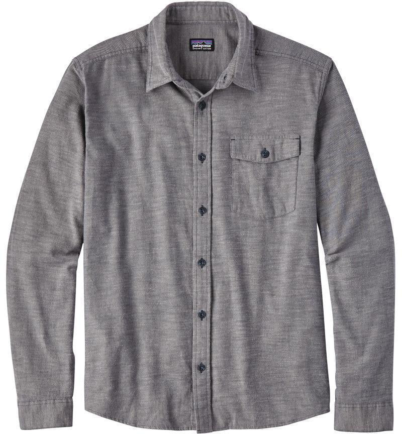 Fjord Flannel Lightweight LS Shirt - Mens - Chambray / Navy Blue 1