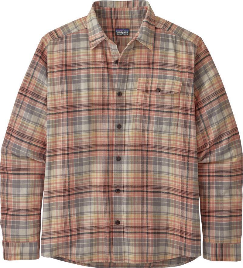 Fjord Flannel Lightweight LS Shirt - Mens - Collective / Mellow Melon 1