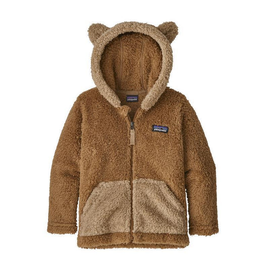 Furry Friends Hoody - Baby - Beech Brown 1