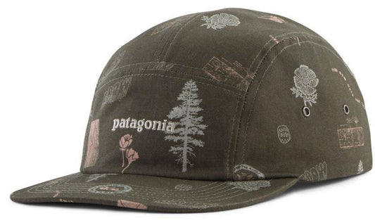 Graphic Maclure Hat - Text Logo / New Growth Basin Green 1