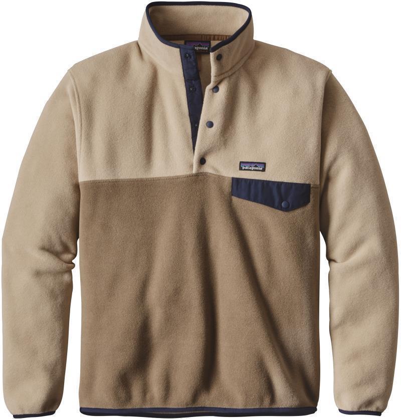 Lightweight Synchilla Snap-T Pullover - Mens - Ash Tan 1