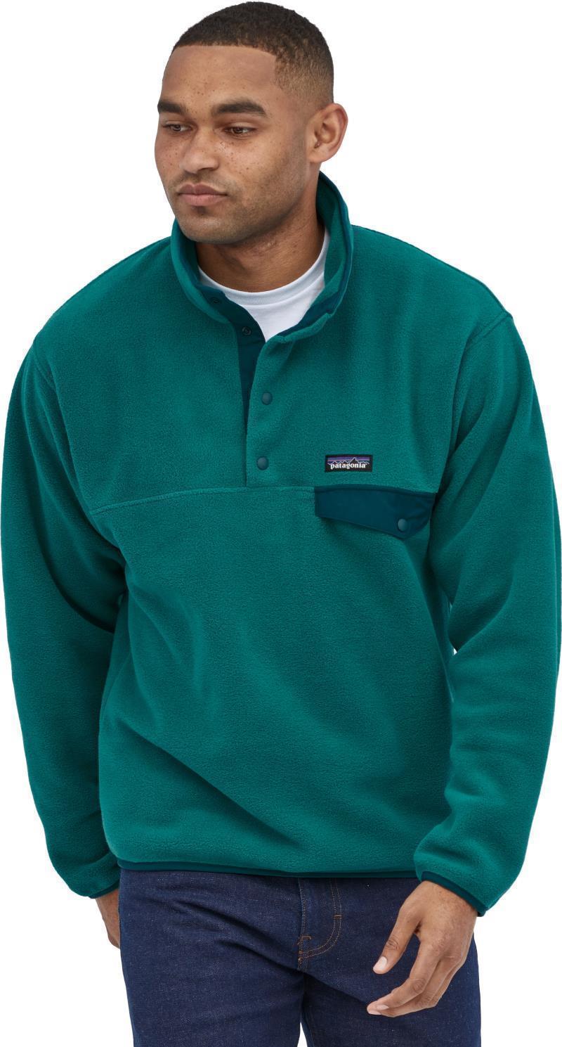 Lightweight Synchilla Snap-T Pullover - Mens - Borealis Green 2