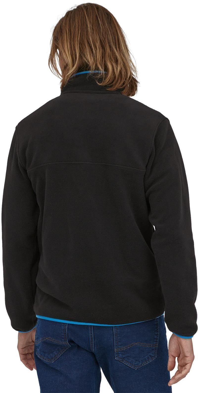 Lightweight Synchilla Snap-T Pullover - Mens - black 1