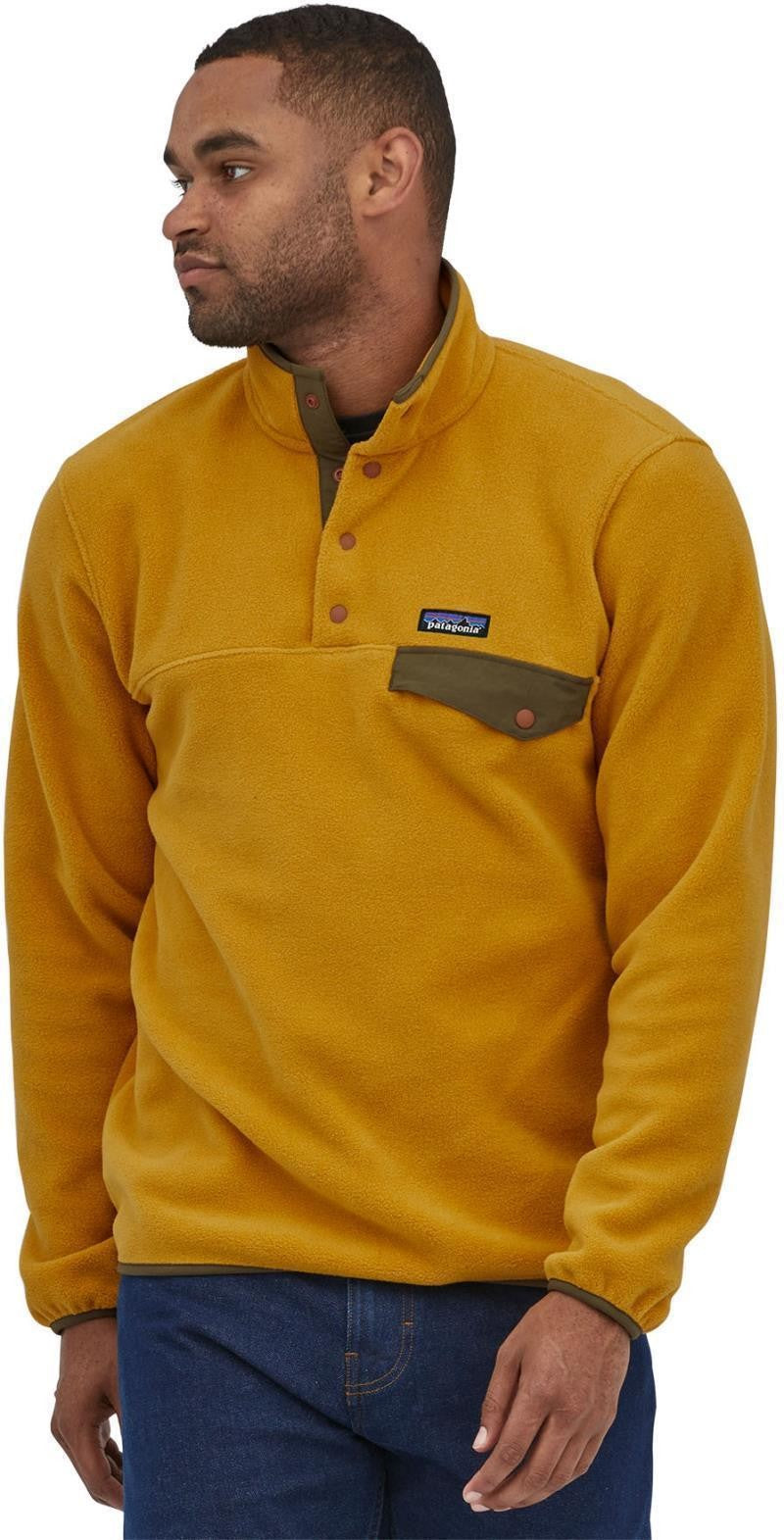 Lightweight Synchilla Snap-T Pullover - Mens - cabin gold 1