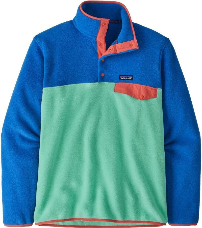 Lightweight Synchilla Snap-T Pullover - Mens - early teal 1