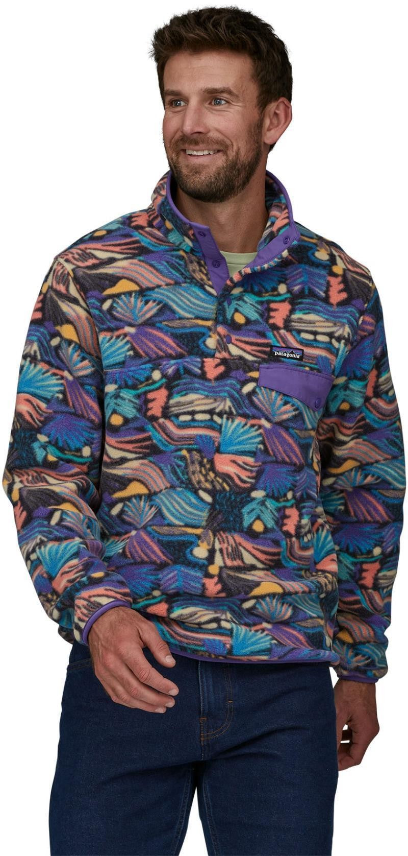 Lightweight Synchilla Snap-T Pullover - Mens - joy / pitch blue 1
