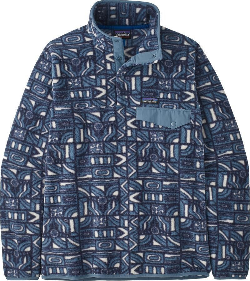 Lightweight Synchilla Snap-T Pullover - Mens - new visions / new navy 1