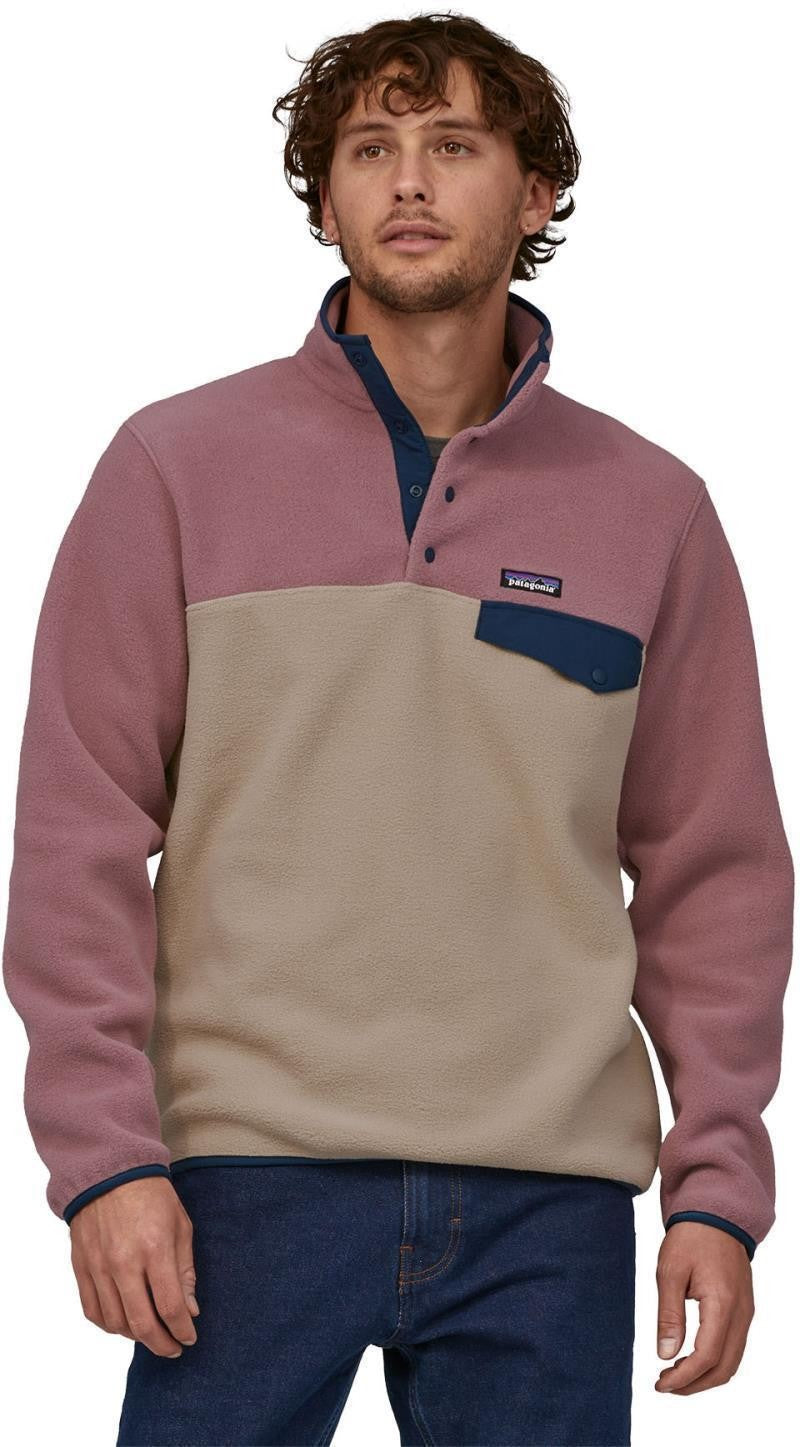 Lightweight Synchilla Snap-T Pullover - Mens - oar tan 1