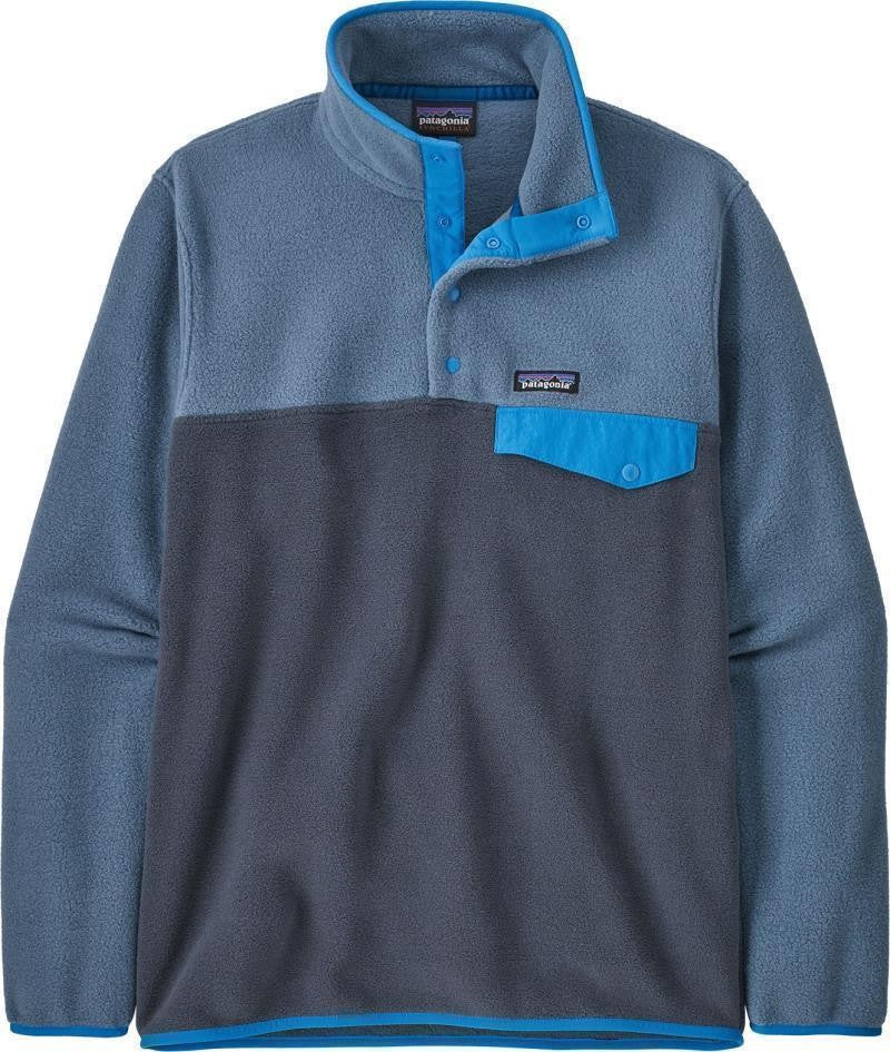 Lightweight Synchilla Snap-T Pullover - Mens - smolder blue 1