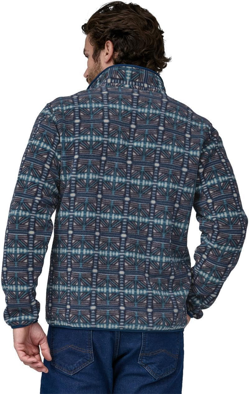 Lightweight Synchilla Snap-T Pullover - Mens - snow beam / dark natural 1