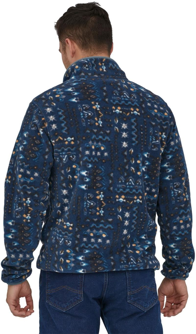 Lightweight Synchilla Snap-T Pullover - Mens - wandering woods / tidepool blue 1