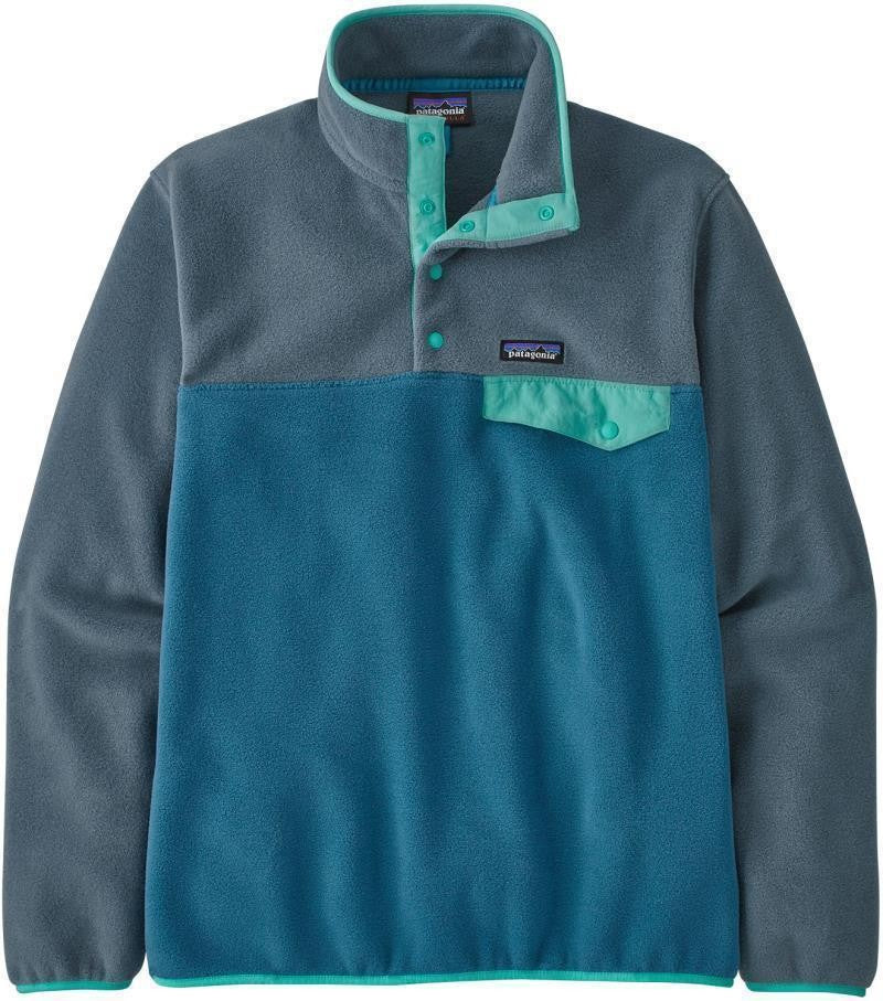 Lightweight Synchilla Snap-T Pullover - Mens - wavy blue 1