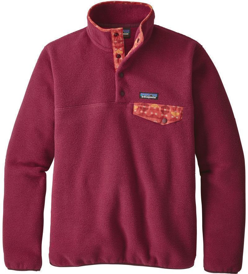 Lightweight Synchilla Snap-T Pullover - Womens - Arrow Red 1