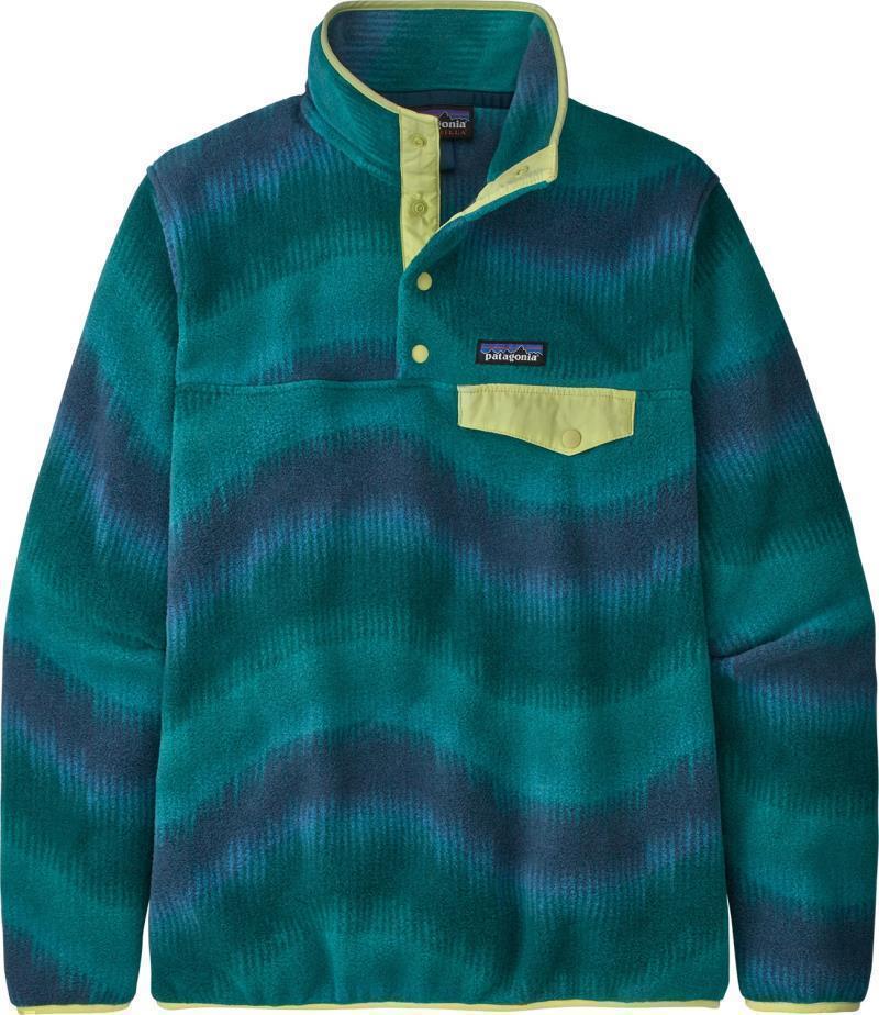 Lightweight Synchilla Snap-T Pullover - Womens - Aurora / Dark Borealis Green 1