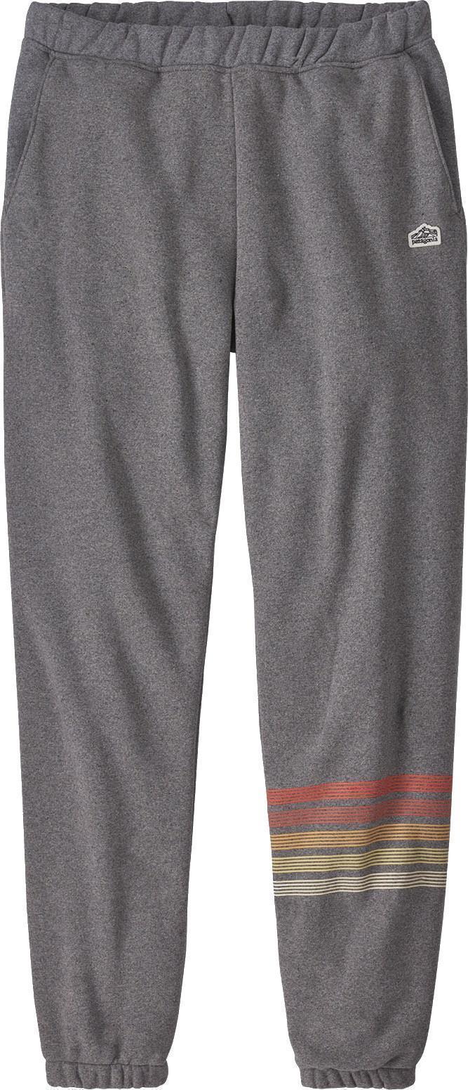 Line Logo Ridge Stripe Uprisal Sweatpants - Mens - Gravel Heather 1