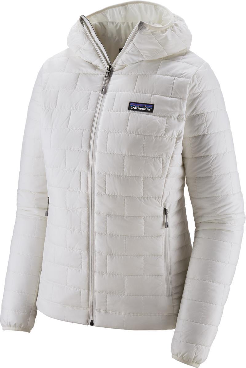 Nano Puff Hoody - Womens - Birch White 1
