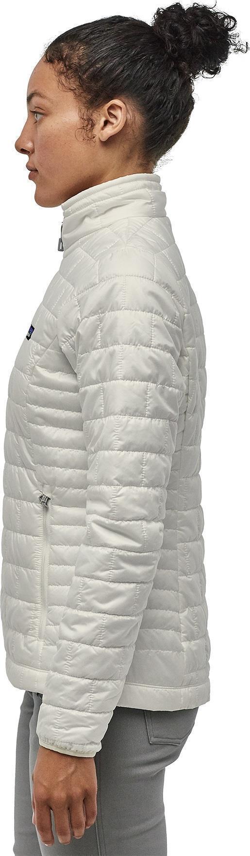 Nano Puff Jacket - Womens - Birch White 4
