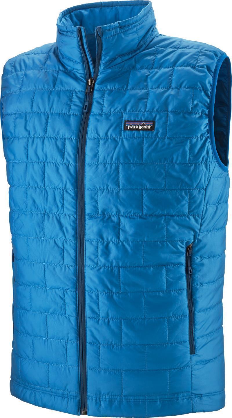 Nano Puff Vest - Mens - andes blue w/andes blue 1