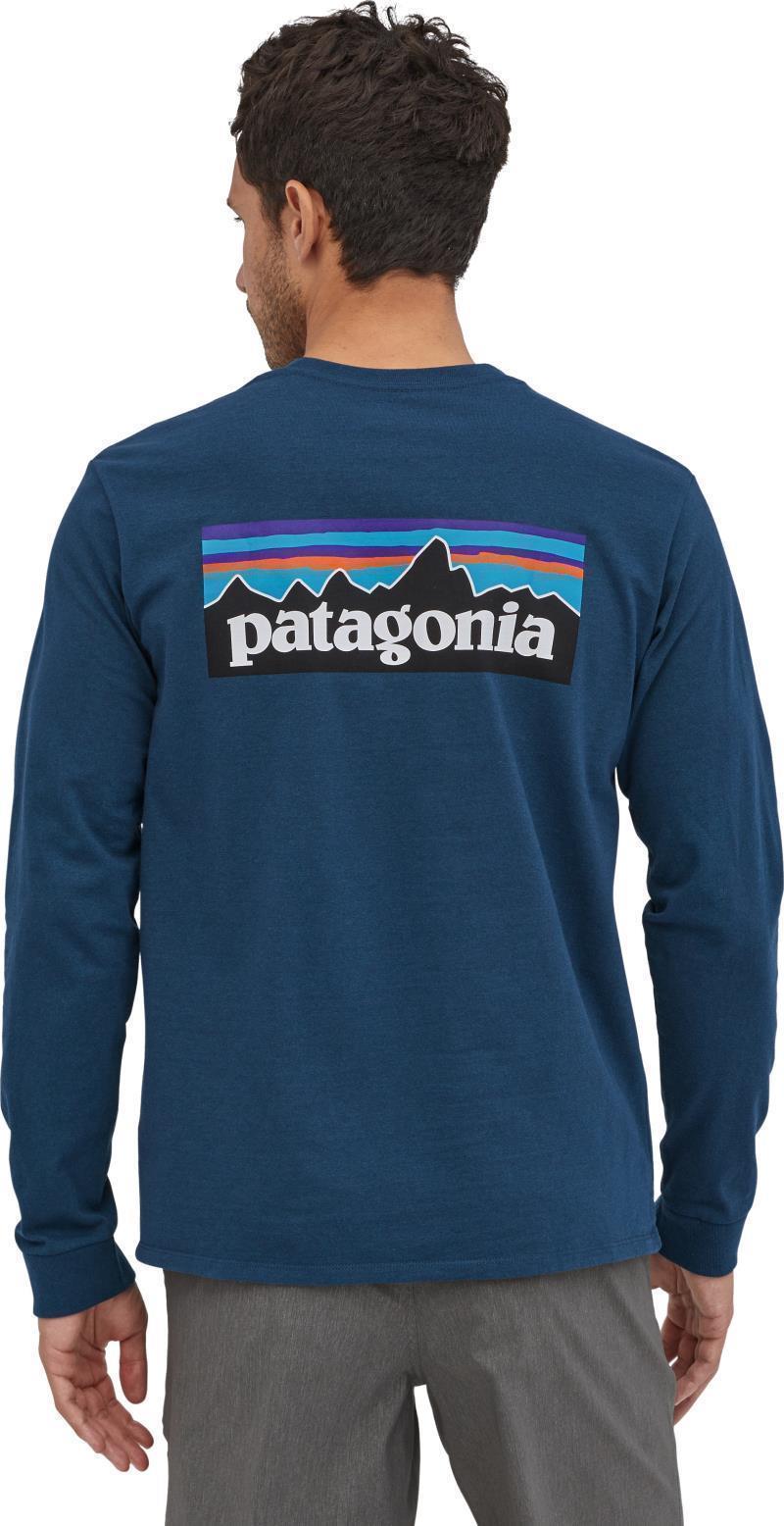 P-6 Logo Responsibili-Tee LS - Mens - Crater Blue 3