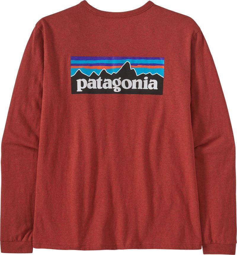 P-6 Logo Responsibili-Tee LS - Womens - Burl Red 2