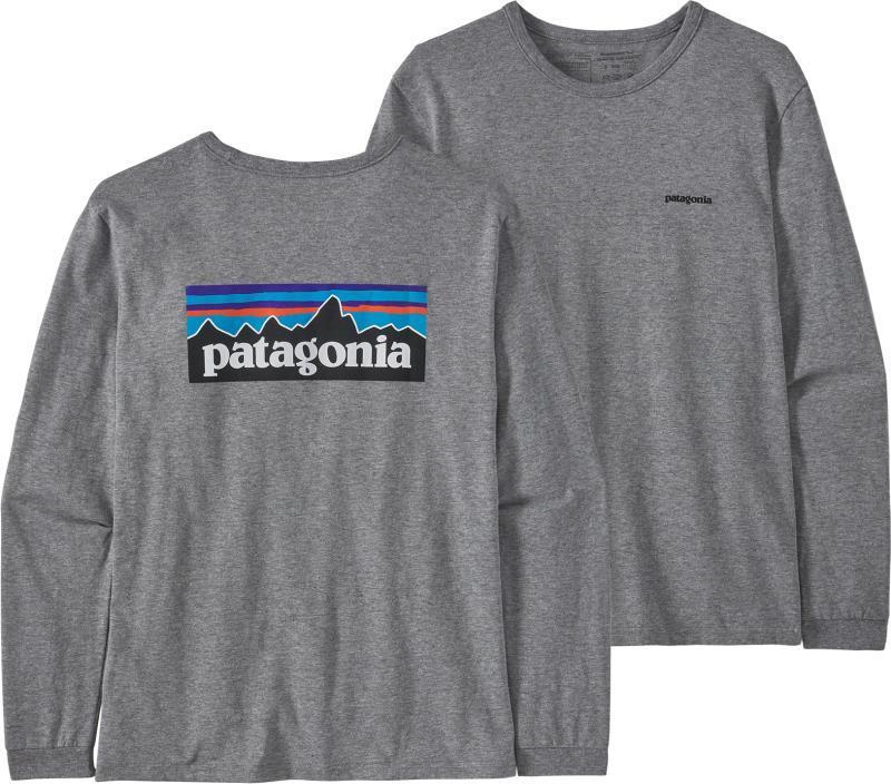 P-6 Logo Responsibili-Tee LS - Womens - Gravel Heather 1