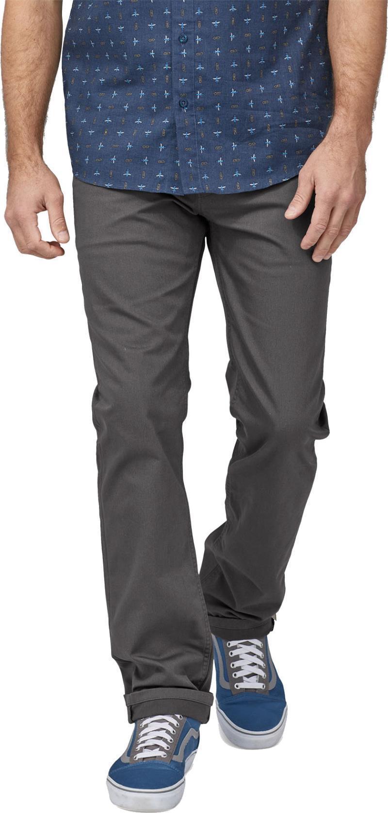 Performance Twill Jeans, Reg - Mens - Forge Grey 2
