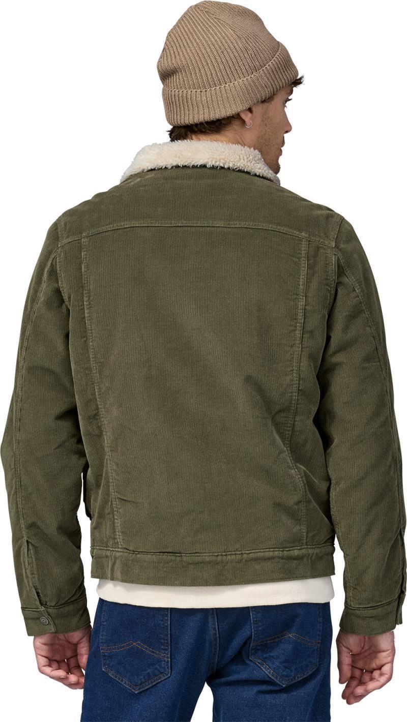 Pile Lined Trucker Jacket - Mens - Basin Green 3