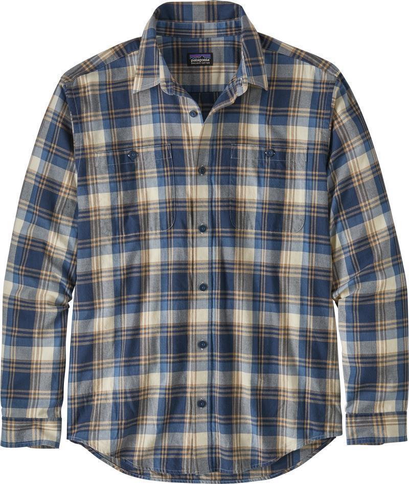 Pima Cotton LS Shirt - Mens (Prior Season) - Buttes Small / Stone Blue 1