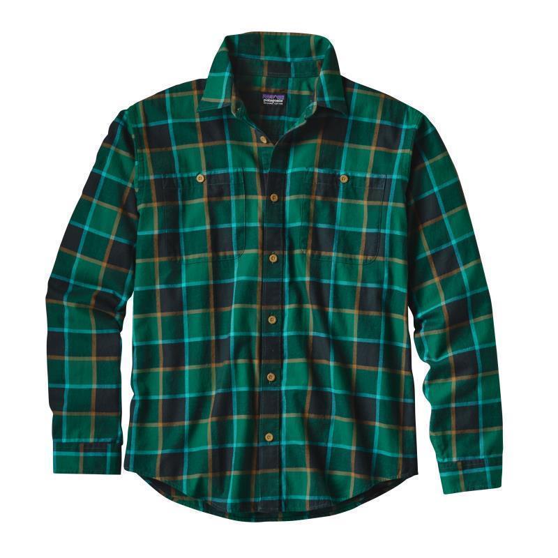 Pima Cotton LS Shirt - Mens (Prior Season) - Crossed Branches / Carbon 1