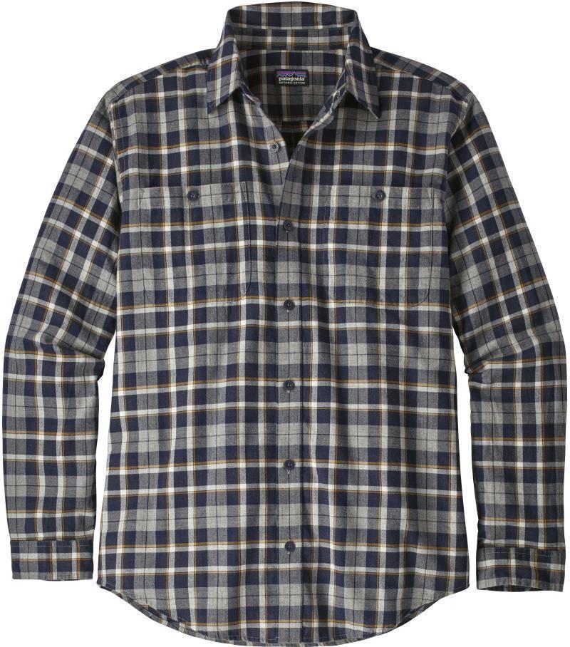 Pima Cotton LS Shirt - Mens (Prior Season) - Untamed / Feather Grey 1