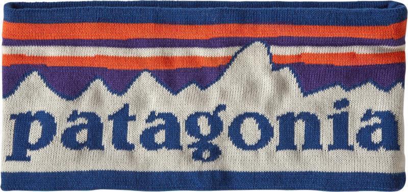Powder Town Headband - Fitz Roy Sunrise Knit / Birch White 1