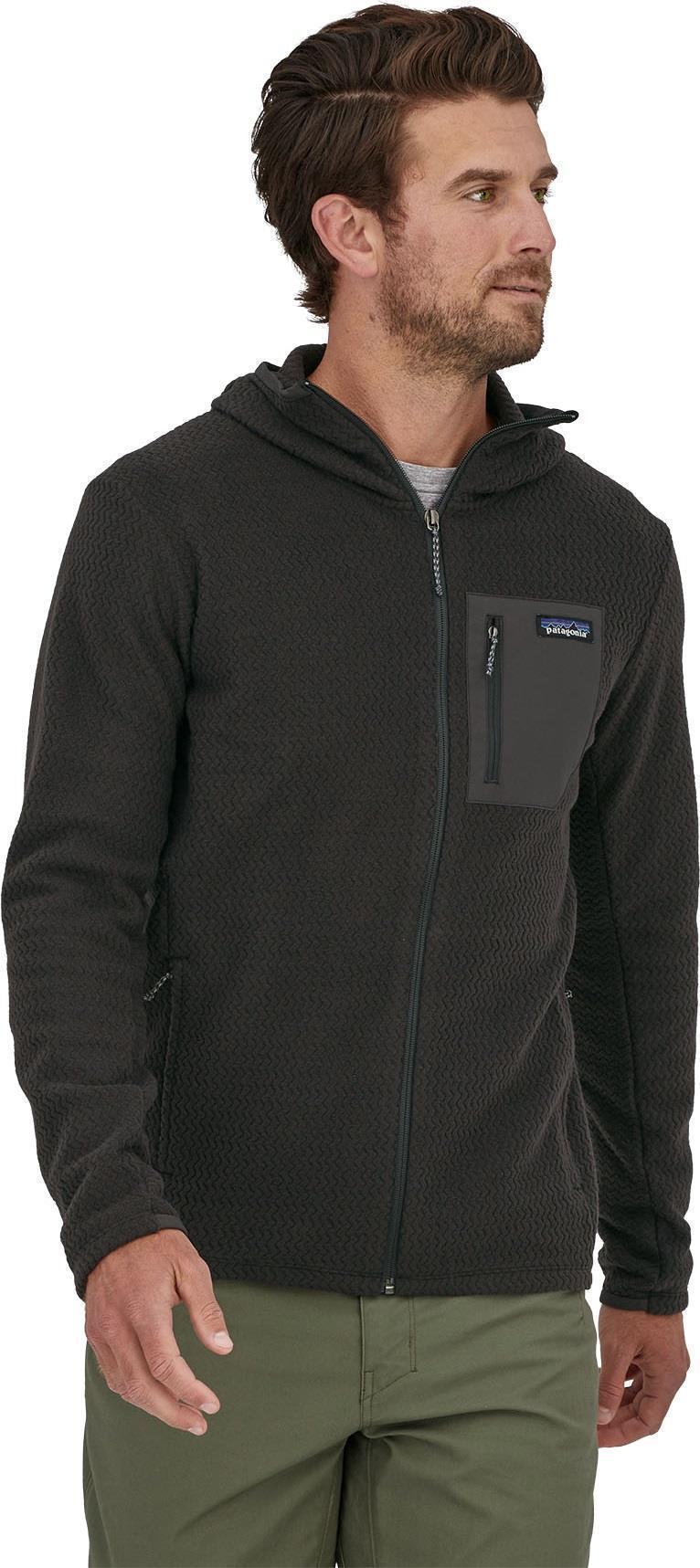 R1 Air Full Zip Hoody - Mens - Black 2