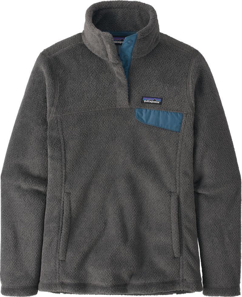 Re-Tool Snap-T Pullover - Womens - Feather Grey - Ink Black X-Dye w/Abalone Blue 1