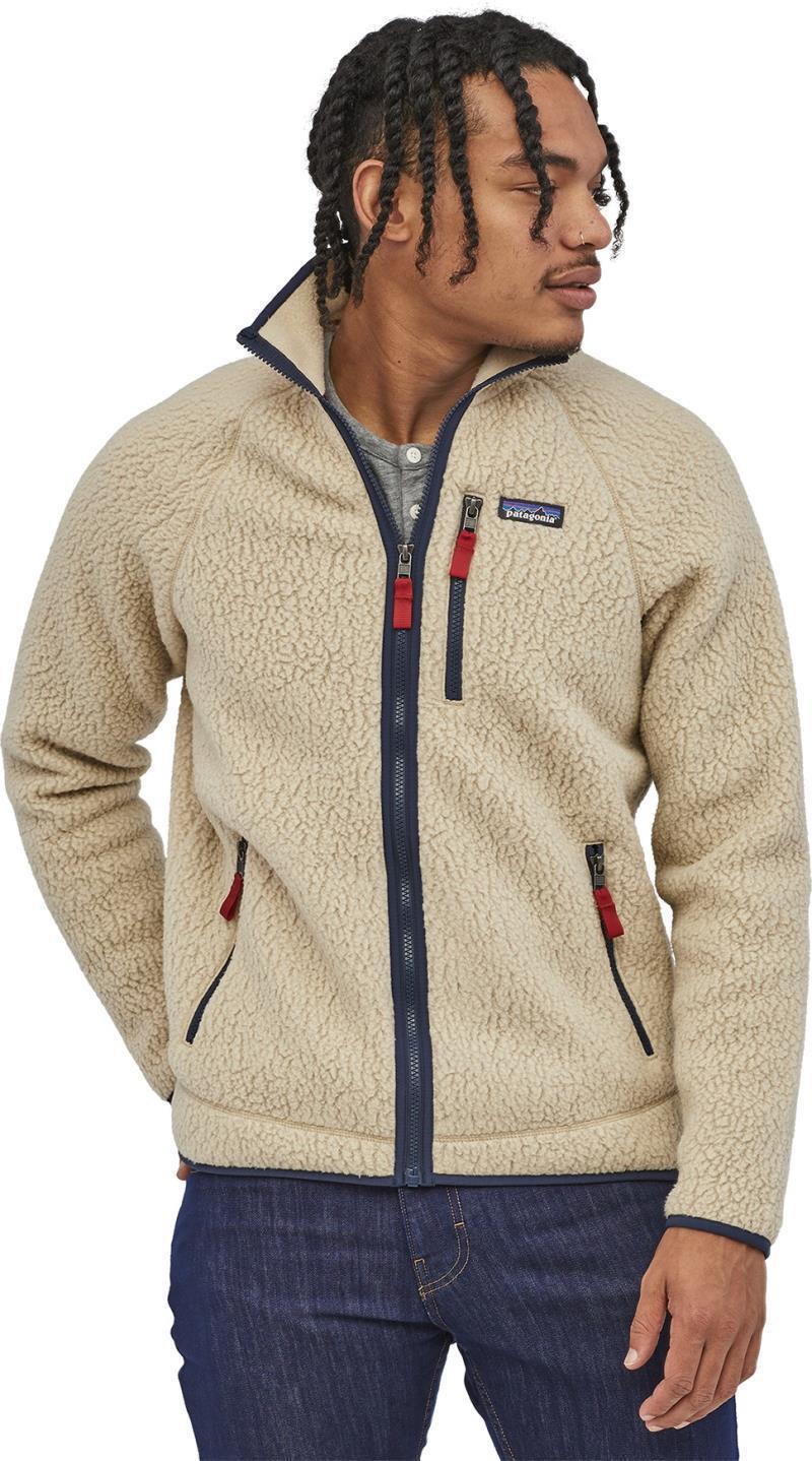 Retro Pile Jacket - Mens - El Cap Khaki 3