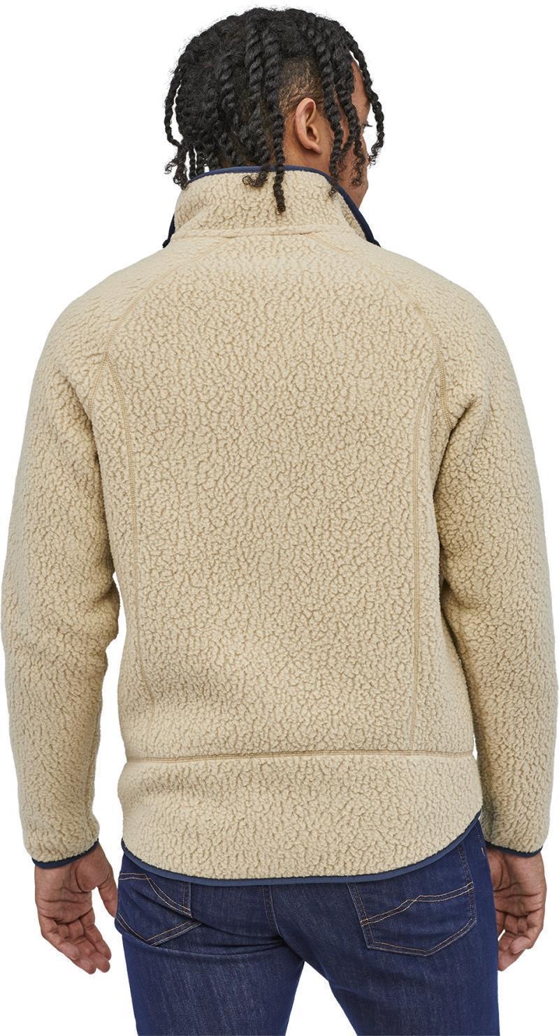 Retro Pile Jacket - Mens - El Cap Khaki 4