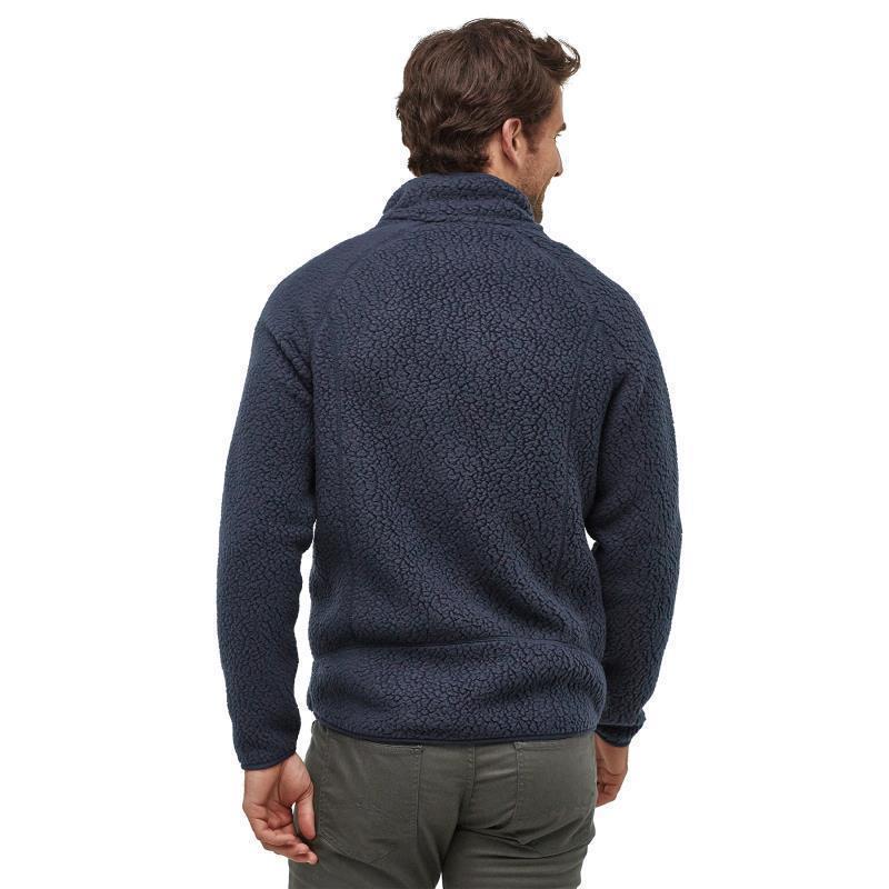 Retro Pile Jacket - Mens - New Navy 4