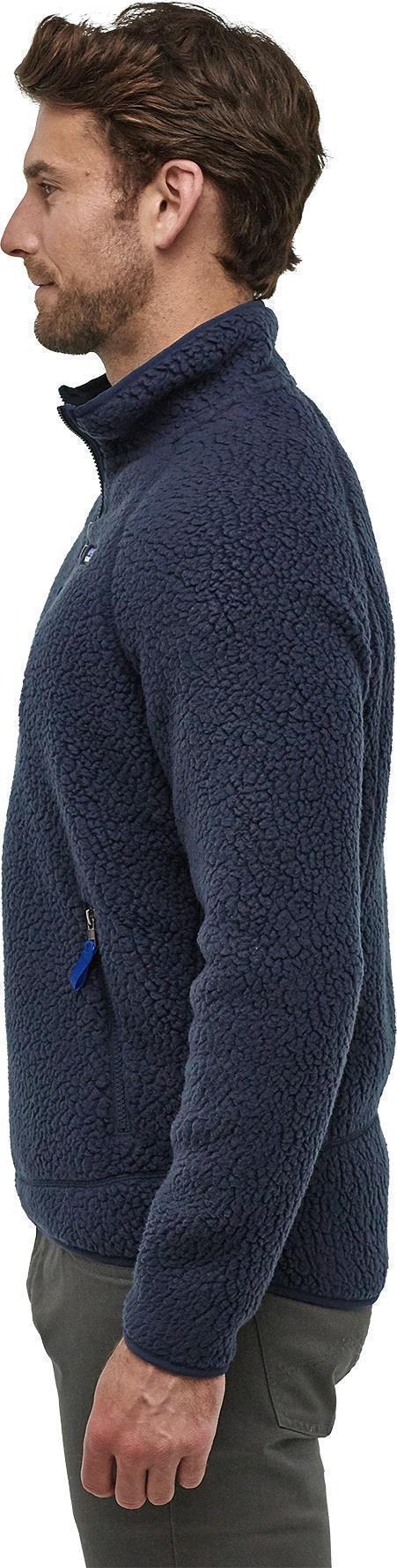 Retro Pile Jacket - Mens - New Navy 5