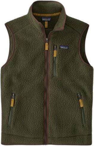 Retro Pile Vest - Mens - Basin Green 1