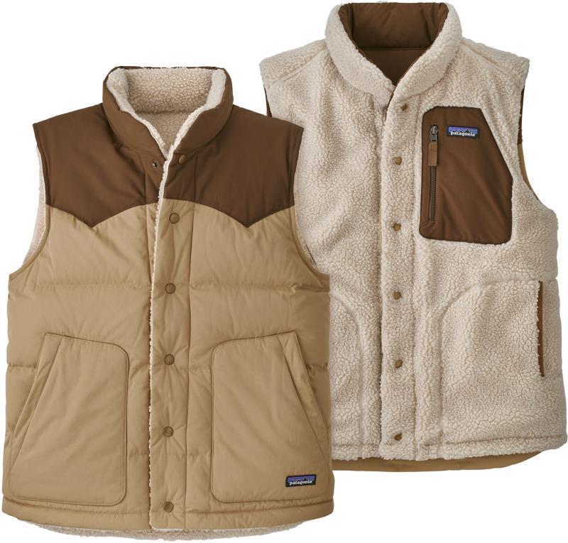 Reversible Bivy Down Vest - Mens - Classic Tan 1