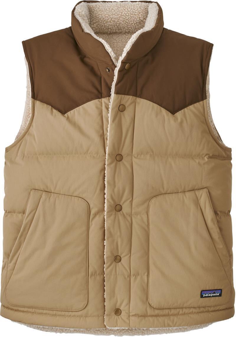 Reversible Bivy Down Vest - Mens - Classic Tan 2