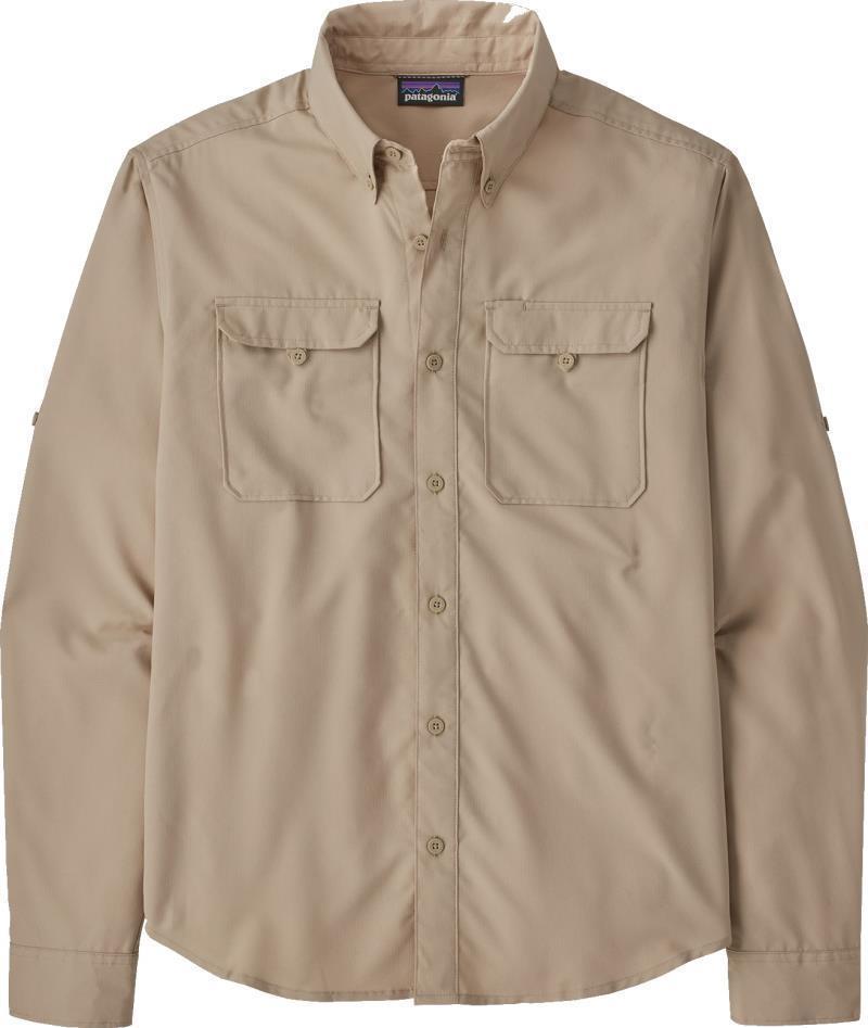 Self Guided Hike LS Shirt - Mens - Oar Tan 1