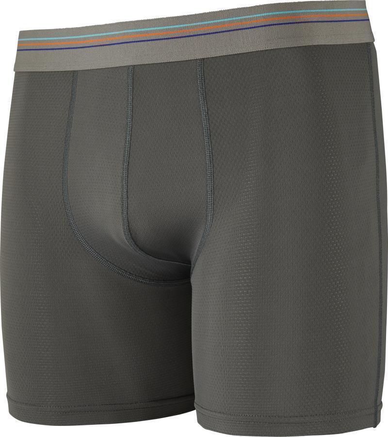 Sender Boxer Briefs, 6" Inseam - Mens - Forge Grey 1