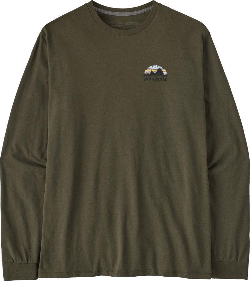 Skyline Stencil Responsibili-Tee LS - Mens - Basin Green 3