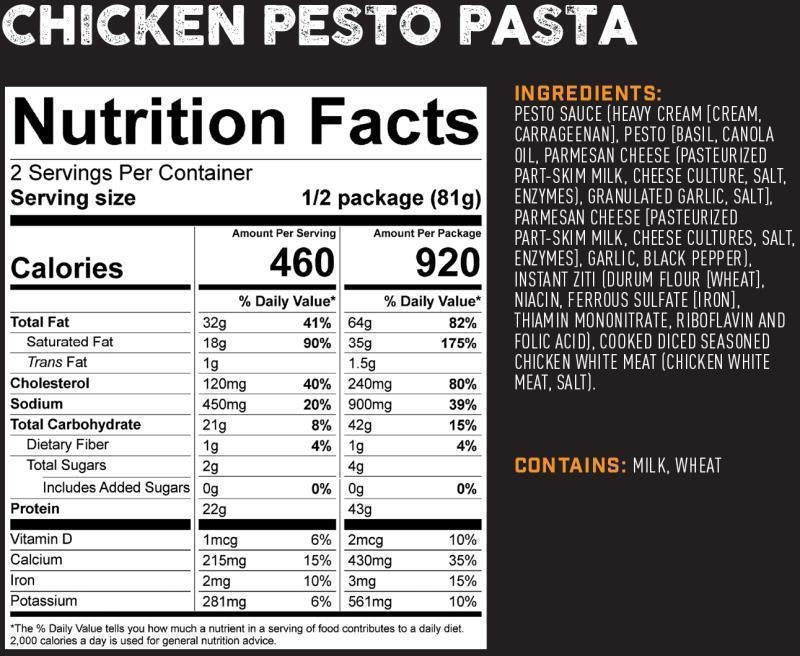 Chicken Pesto Pasta - Not Applicable 2