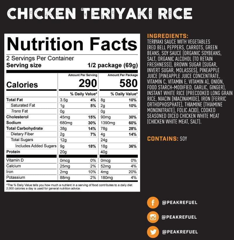 Chicken Teriyaki Rice - Not Applicable 2