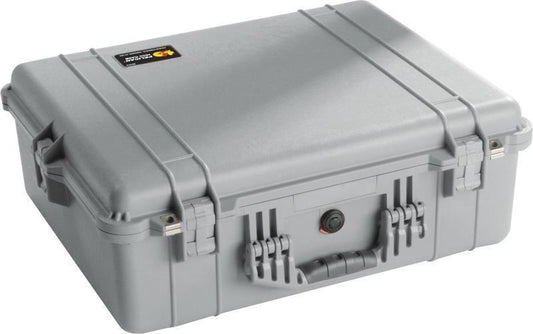1600 Large Case With Foam - Silver 1