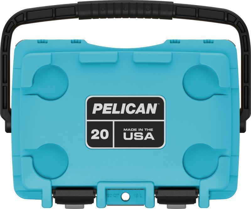 Elite Cooler 20QT - Cool Blue / Grey 4