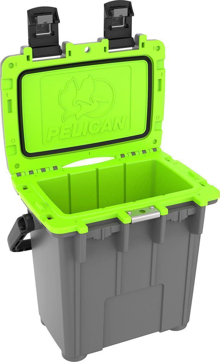 Elite Cooler 20QT - Dark Grey / Green 3