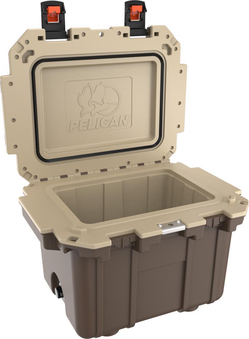 Elite Cooler 30QT - Brown / Tan 3