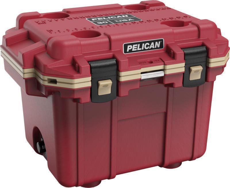 Elite Cooler 30QT - Canyon Red / Coyote 2